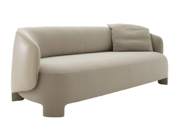 TARU - 3 seater fabric sofa with removable cover by Ligne Roset - view 3